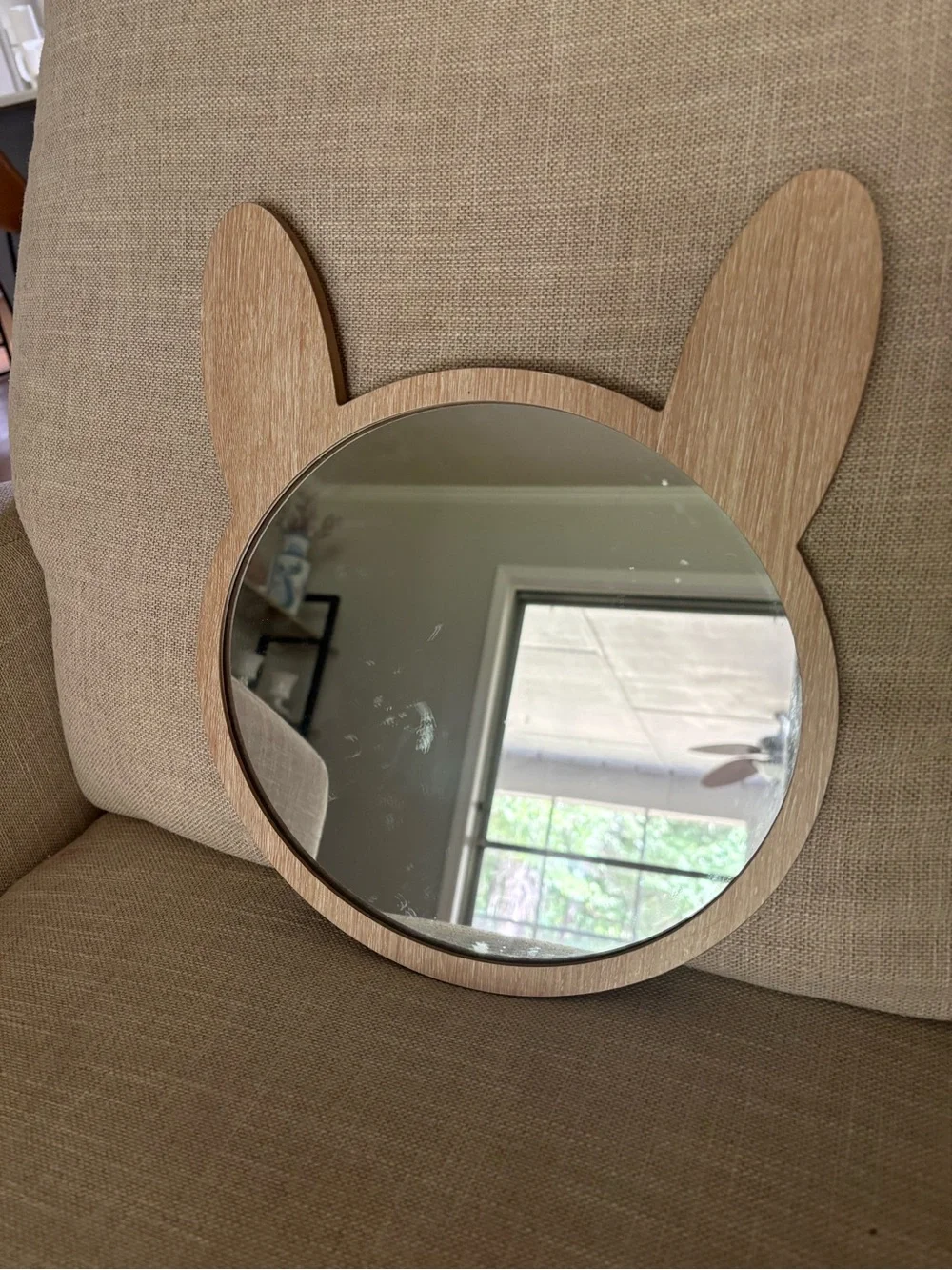 Target Pillowfort Bunny Mirror